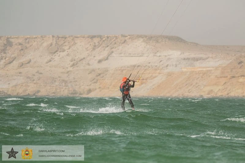 dakhla morocco down wind kitesurf challenge