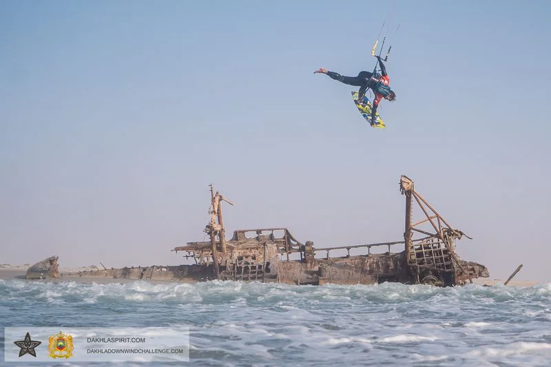 dakhlamoroccodownwind kitesurf challenge